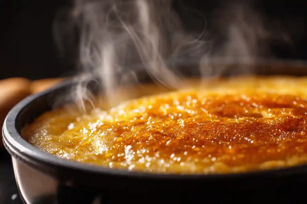 Caramel pour biscuits Florentins en cuisson