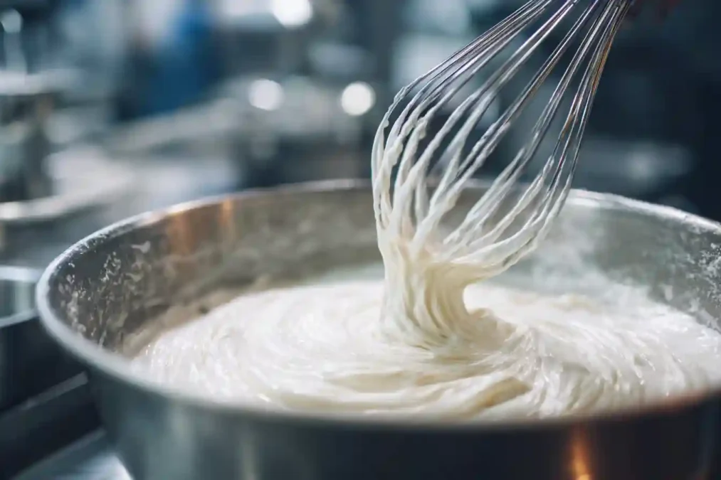 Crème fouettée ferme pour molly cake