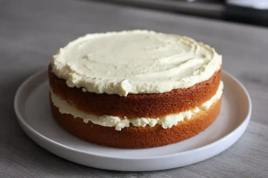 Montage du layer cake Kinder