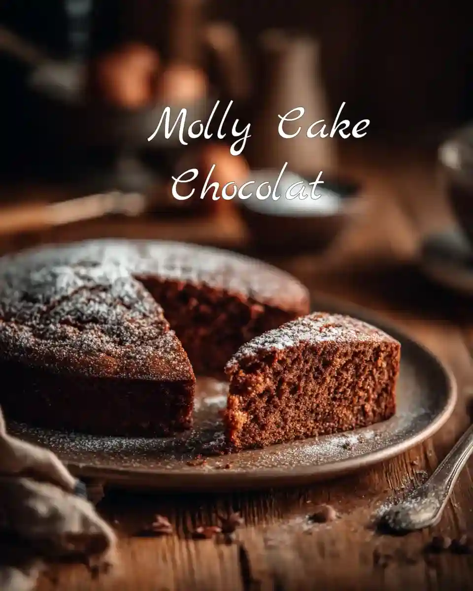 Molly cake au chocolat entier et moelleux